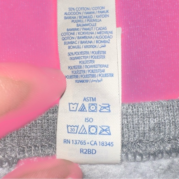 Lazy Butt Club Grey Crewneck Sweatshirt - Picture 3 of 5